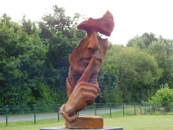 Statue The Whisperer XL – 58 cm – fonte – rustique