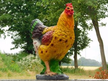 Coq décoratif en polystone aux détails réalistes
