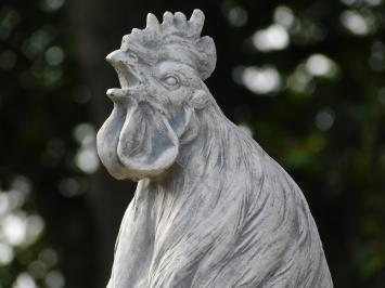 Gartenfigur „Hahn“ XL – 65 cm – Stein