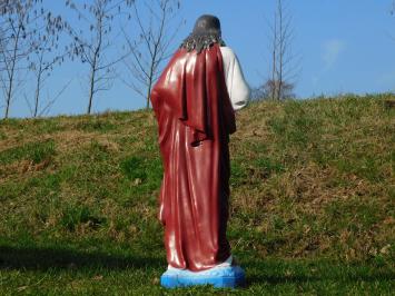 Statue du Sacré-Cœur de Jésus – 95 cm de haut – Polystone (plastique)
