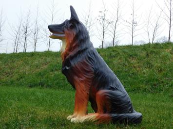 Schäferhund - Polystone Statue - Hund - 85 cm - in Farbe