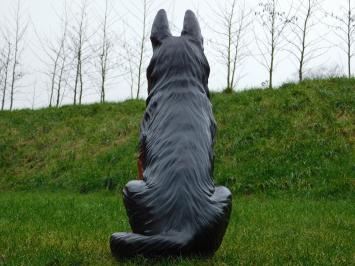 Schäferhund - Polystone Statue - Hund - 85 cm - in Farbe