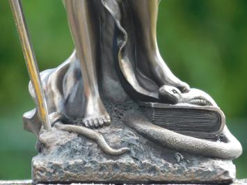 Eenmalig: Beeld Vrouwe Justitia - 46 cm - Polystone in Brons