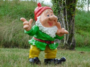 Einmalig: Figur „Gnome Grün“ – 57 cm – Polystone