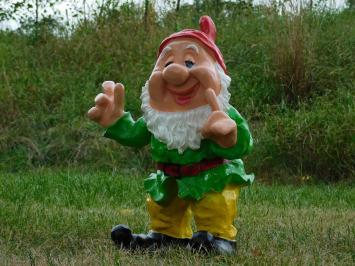 Einmalig: Figur „Gnome Grün“ – 57 cm – Polystone