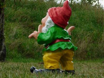 Einmalig: Figur „Gnome Grün“ – 57 cm – Polystone