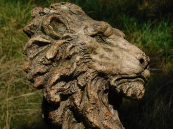 Beeld Leeuwenkop - 50 x 40 cm - Polystone 