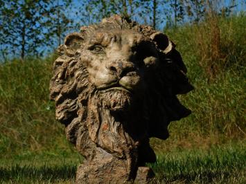 Beeld Leeuwenkop - 50 x 40 cm - Polystone 