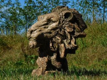 Beeld Leeuwenkop - 50 x 40 cm - Polystone 