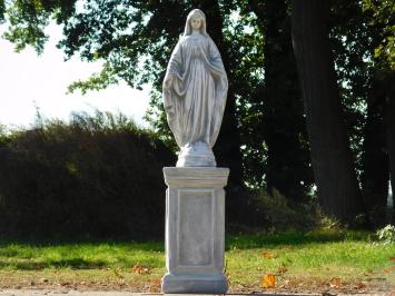 Statue de la Vierge Marie en pierre – modèle de jardin – 62 cm