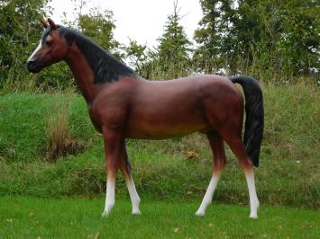 Cheval - Statue XXL - 190 x 220 cm - Décoration polystone
