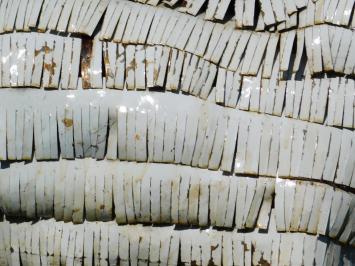 Tuinbeeld schaap - 90 x 95 cm - handgemaakt van metaal