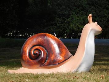 Skulptur Schnecke XL – 100 cm – Polystone
