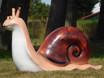 Skulptur Schnecke XL – 100 cm – Polystone