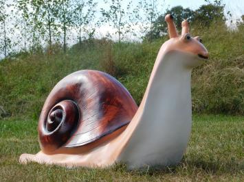 Skulptur Schnecke XL – 100 cm – Polystone