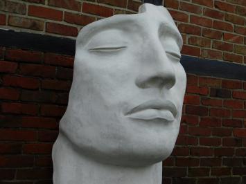 'Das Gesicht' - Steinstatue - 135 cm - einzigartige Dekoration