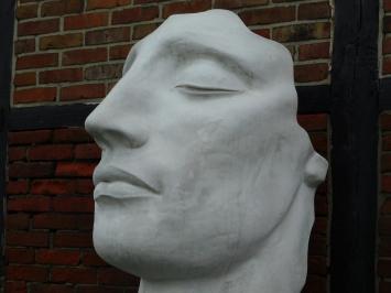 'Das Gesicht' - Steinstatue - 135 cm - einzigartige Dekoration