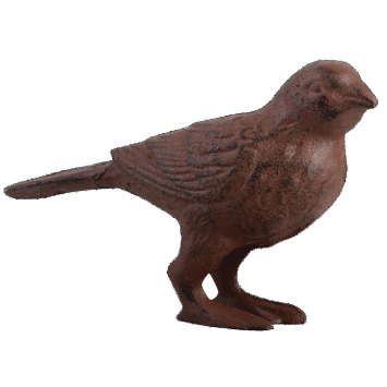 Statue Vogel - Gusseisen - Handgegossen