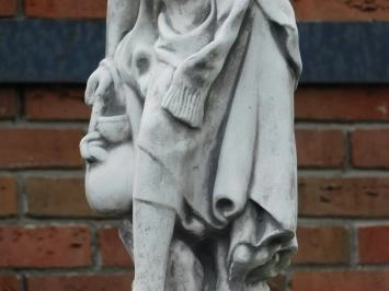 Femme à la cruche - statue en pierre - 68 cm - détaillée