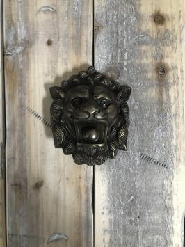 Türklingel Löwe – antikes Messing – Löwenkopf – hochwertig