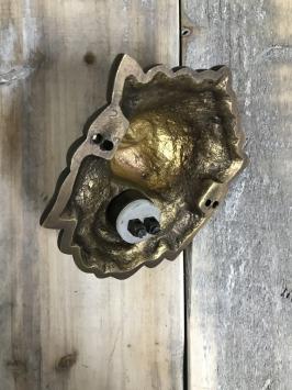 Türklingel Löwe – antikes Messing – Löwenkopf – hochwertig