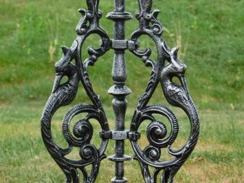 Outdoor-Beistelltisch, schweres Gusseisen, Gartentisch