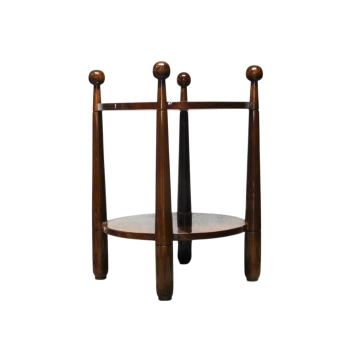 Table d'appoint vintage style Régence – bois – 70 cm de hauteur