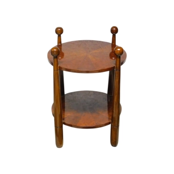 Table d'appoint vintage style Régence – bois – 70 cm de hauteur