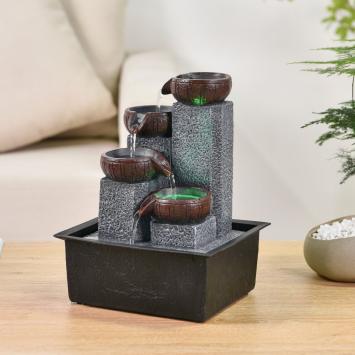 Binnenfontein, fontein voor in huis, Zen waterornament