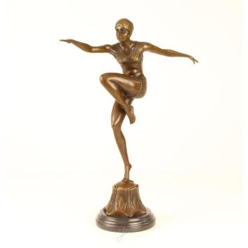 Een bronzen beeld/sculptuur 'CON BRIO'