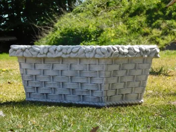 Jardinière en pierre – élégante – 70 cm – design classique