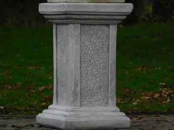 Blumentopf mit Henkeln auf Sockel – 103 cm – Stein