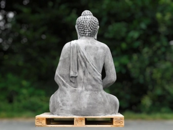 Statue de Bouddha en pierre - grande - 155 cm de haut - jardin