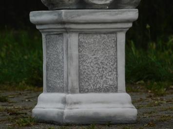 Eenmalig: Boeddha op Sokkel - 83 cm - Steen