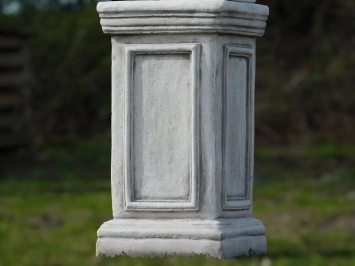 Pot de fleurs sur pied – 90 cm – forme gobelet classique – pierre