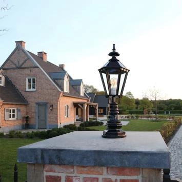 Borderlamp staand Dalmsholte - 73 cm - sokkellamp zwart