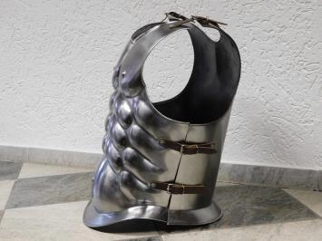 Cuirasse grecque de poitrine et de dos - armures - armures d'acier