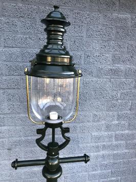 Staande lantaarn, buitenlamp staande lamp lamp tuin lamp, buiten verlichting, Yard Lamp, lantaarn,  250cm, Brussel.