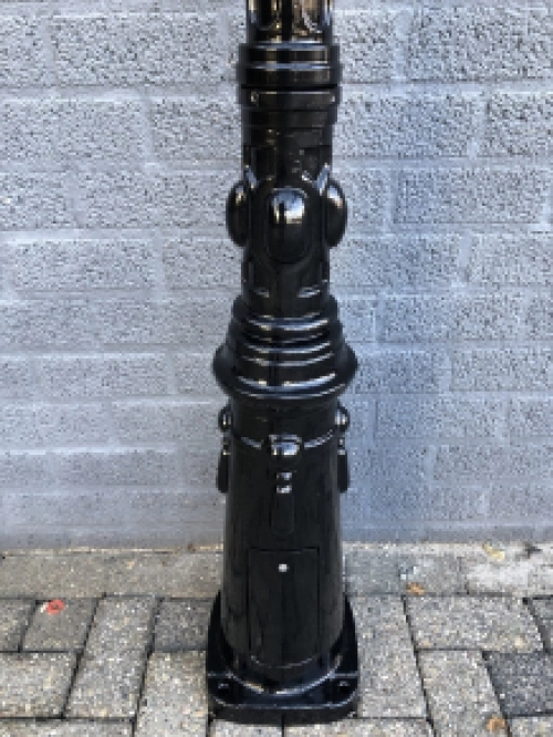 Grote buitenlamp - lantaarnpaal klassiek - 250 cm - zwart of groen