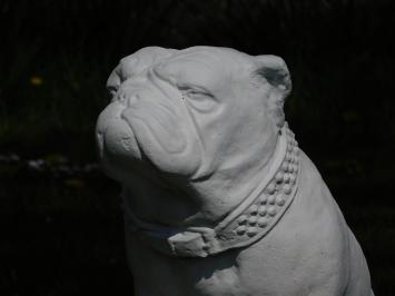 Beeld Bulldog XL - vol steen