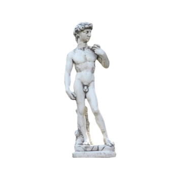 David van steen – 57 cm hoog – klassiek beeld – massief