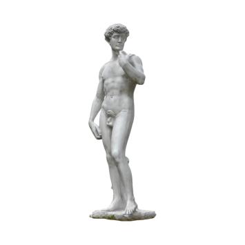 David – 110 cm – polystone beeld XL – klassieke uitstraling