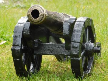 Klassische gusseiserne Kanone – 67 cm lang – dekorativ
