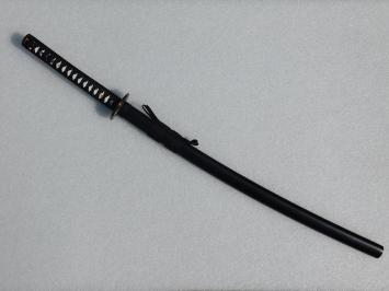 Katana avec fourreau – noir – 106 cm – décoration murale
