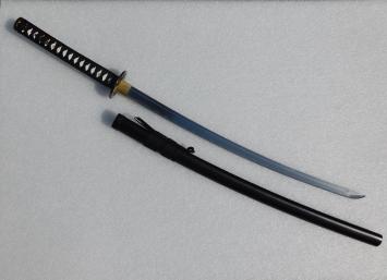 Katana met schede – zwart – 106 cm – muurdecoratie