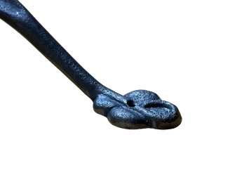 Türgriff XL im klassischen Stil – Gusseisen grau – 28,5 cm