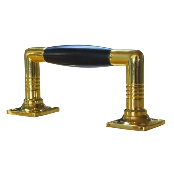 Türgriff aus Messing mit Griff aus Ebenholz – hochwertig