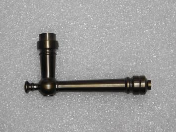 Türgriff „Montel“ – dunkel patiniertes Messing – Klassisch