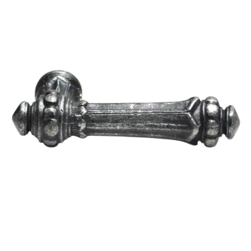 Poignée de porte Oxford – fonte galvanisée – classique – 13 cm