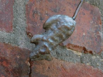Heurtoir de porte chat et souris – en fonte – coloré – ludique